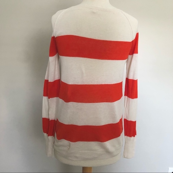 J.Crew Striped Linen Blend Sweater - Picture 6 of 6